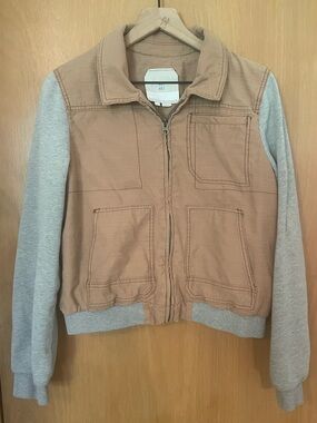 HEI HEI Zip Up Utility Lightweight Jacket Size M/L